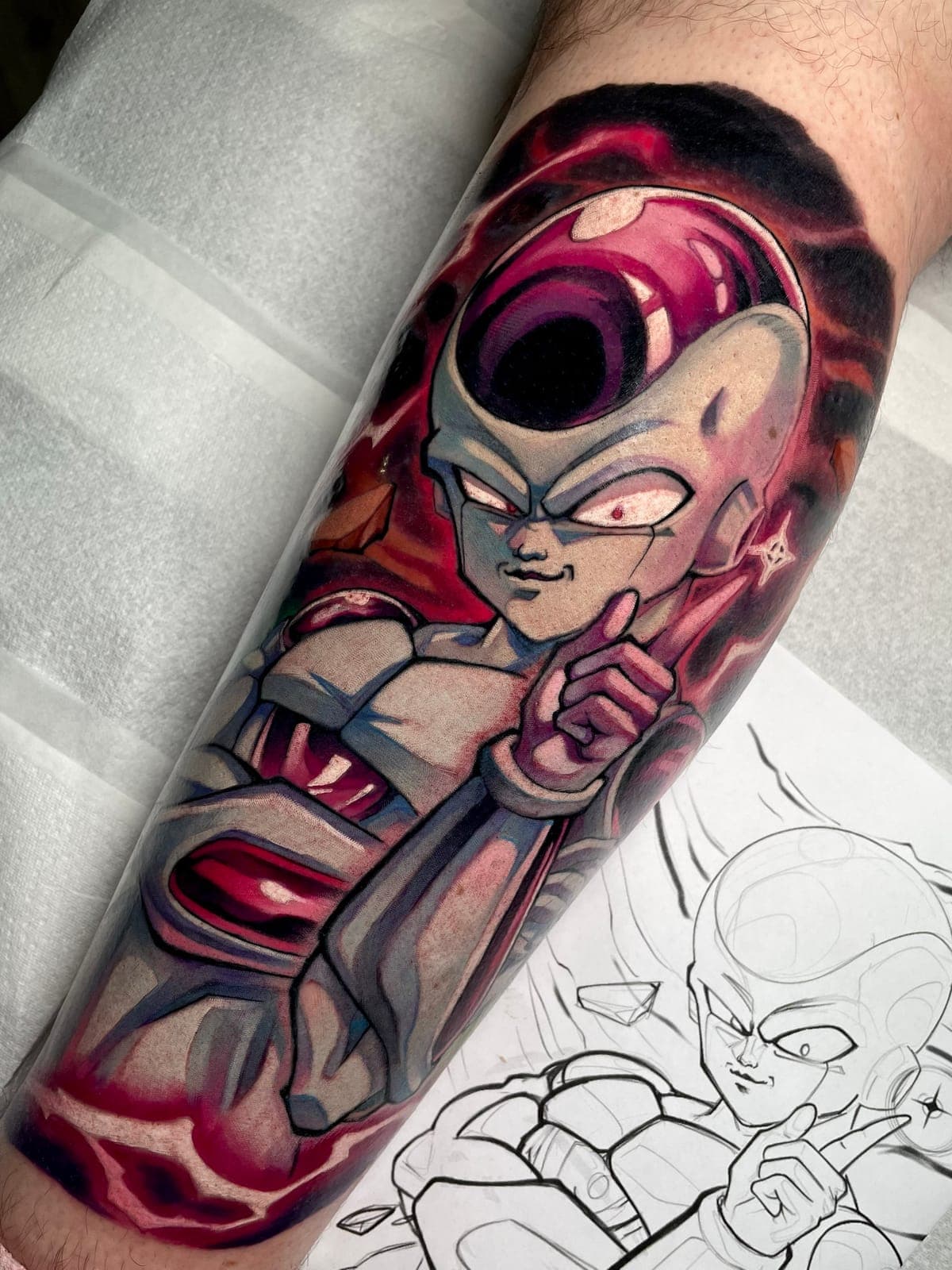 Freezer — Lower leg · Full color