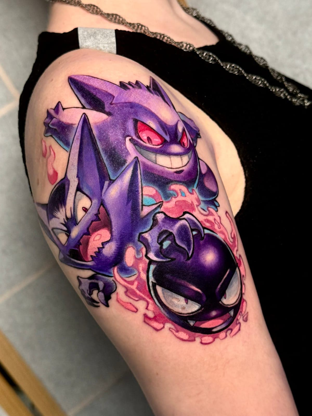 Gengar — Upper arm · Full color